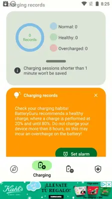 Battery Guru android App screenshot 1