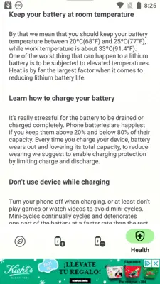 Battery Guru android App screenshot 4