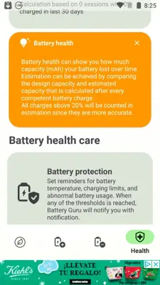 Battery Guru android App screenshot 5